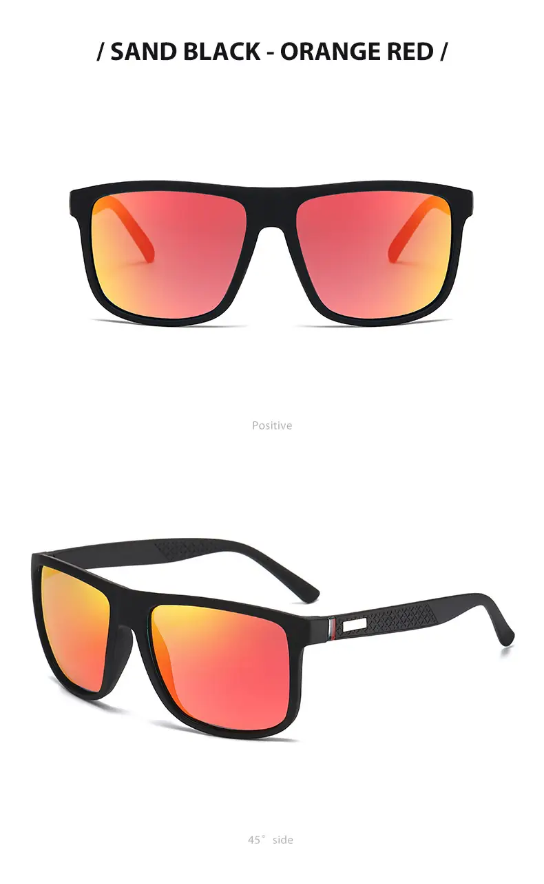 Men Women Polarized Sunglasses Black Grey Film Driving Fishing — feature 12
