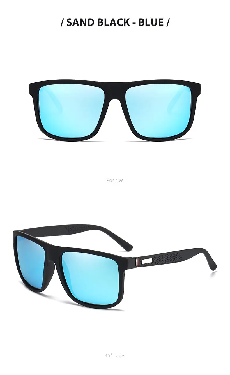 Men Women Polarized Sunglasses Black Grey Film Driving Fishing — feature 13