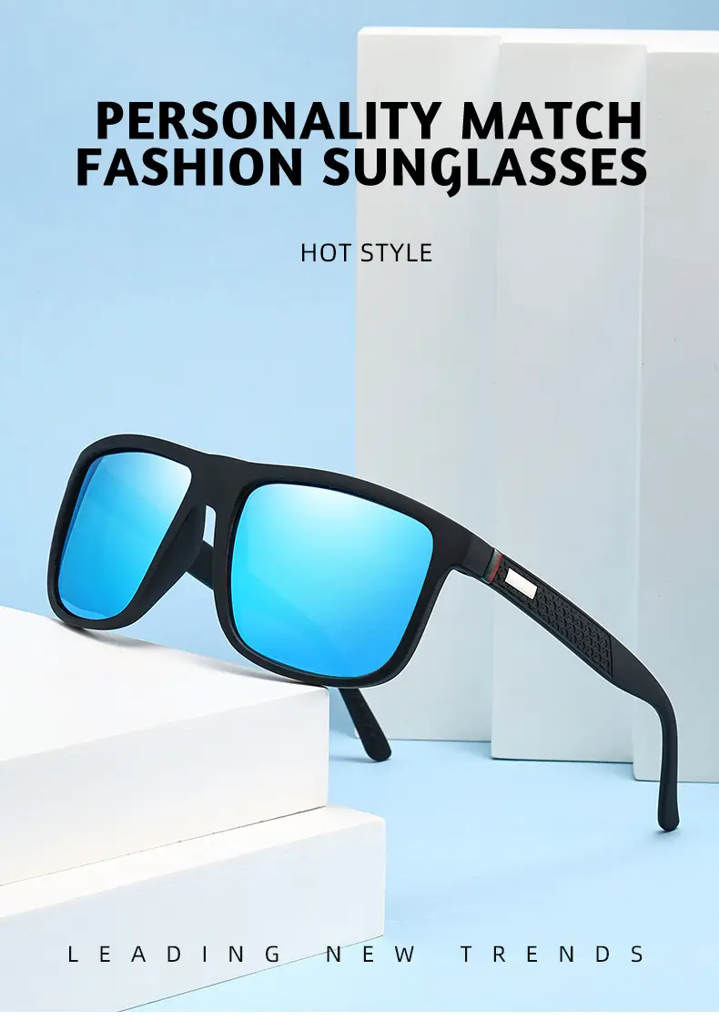 Men Women Polarized Sunglasses Black Grey Film Driving Fishing — feature 2