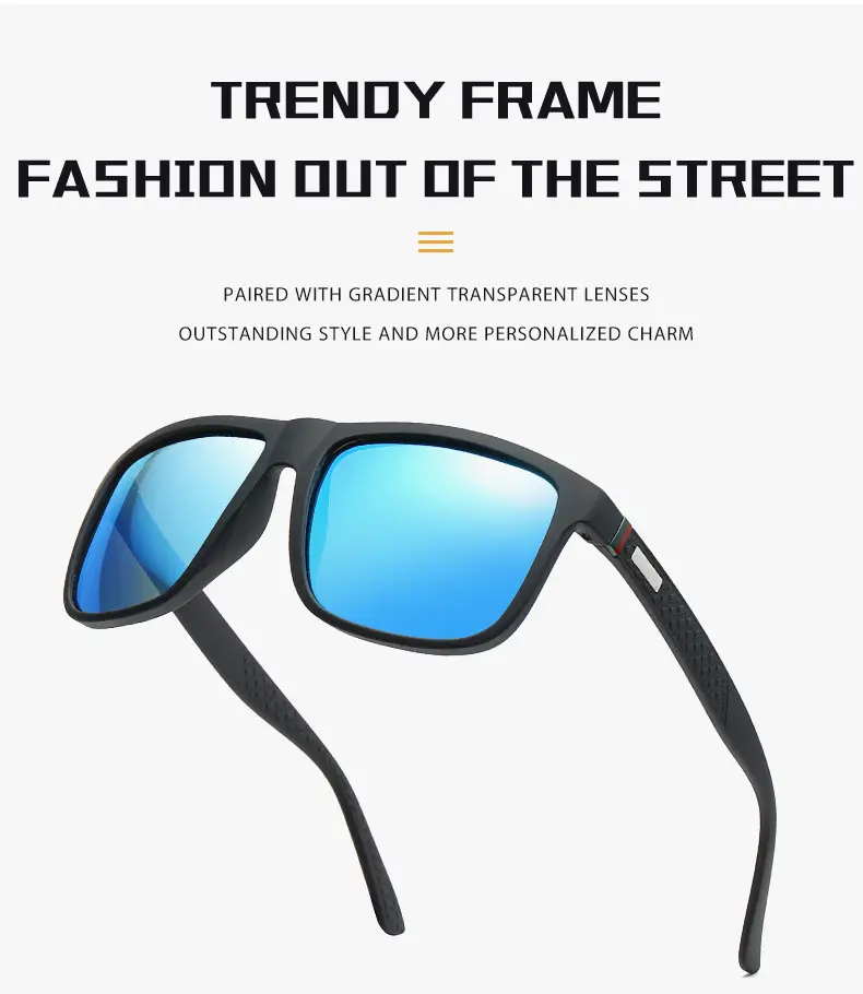 Men Women Polarized Sunglasses Black Grey Film Driving Fishing — feature 8
