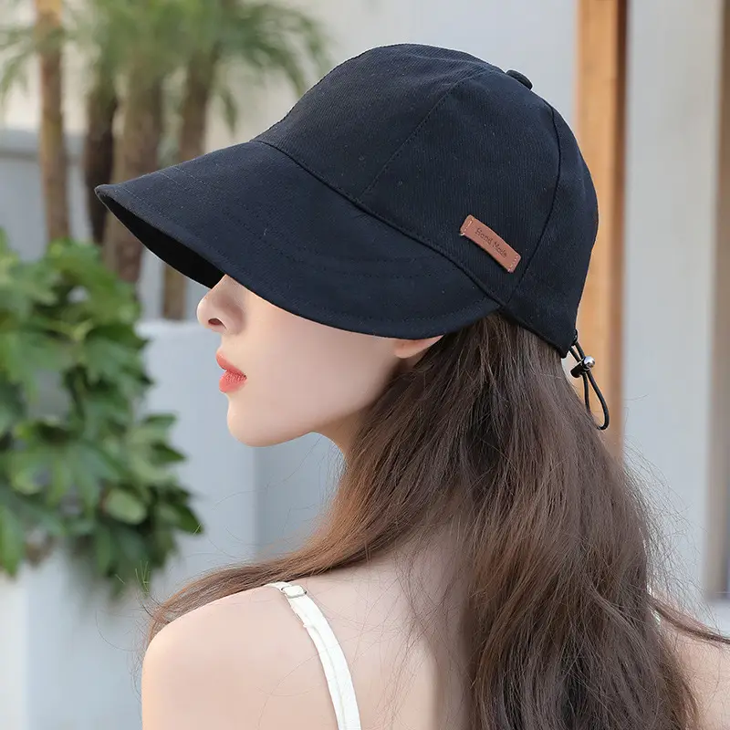 Women Duck Tongue Fisherman Hat Anti-UV Big Brim - Image 3