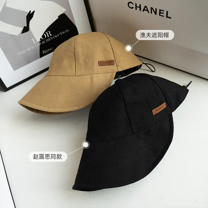 Women Duck Tongue Fisherman Hat Anti-UV Big Brim - Image 4