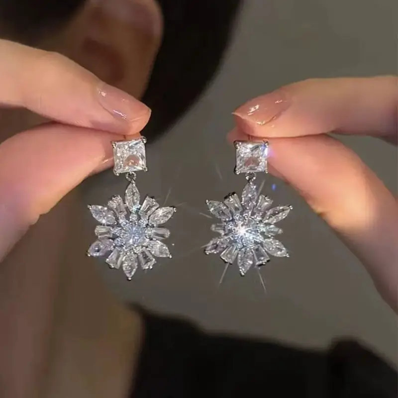 Silver Needle Tassel Earrings for Women Luxury Retro 2025 - Image 37