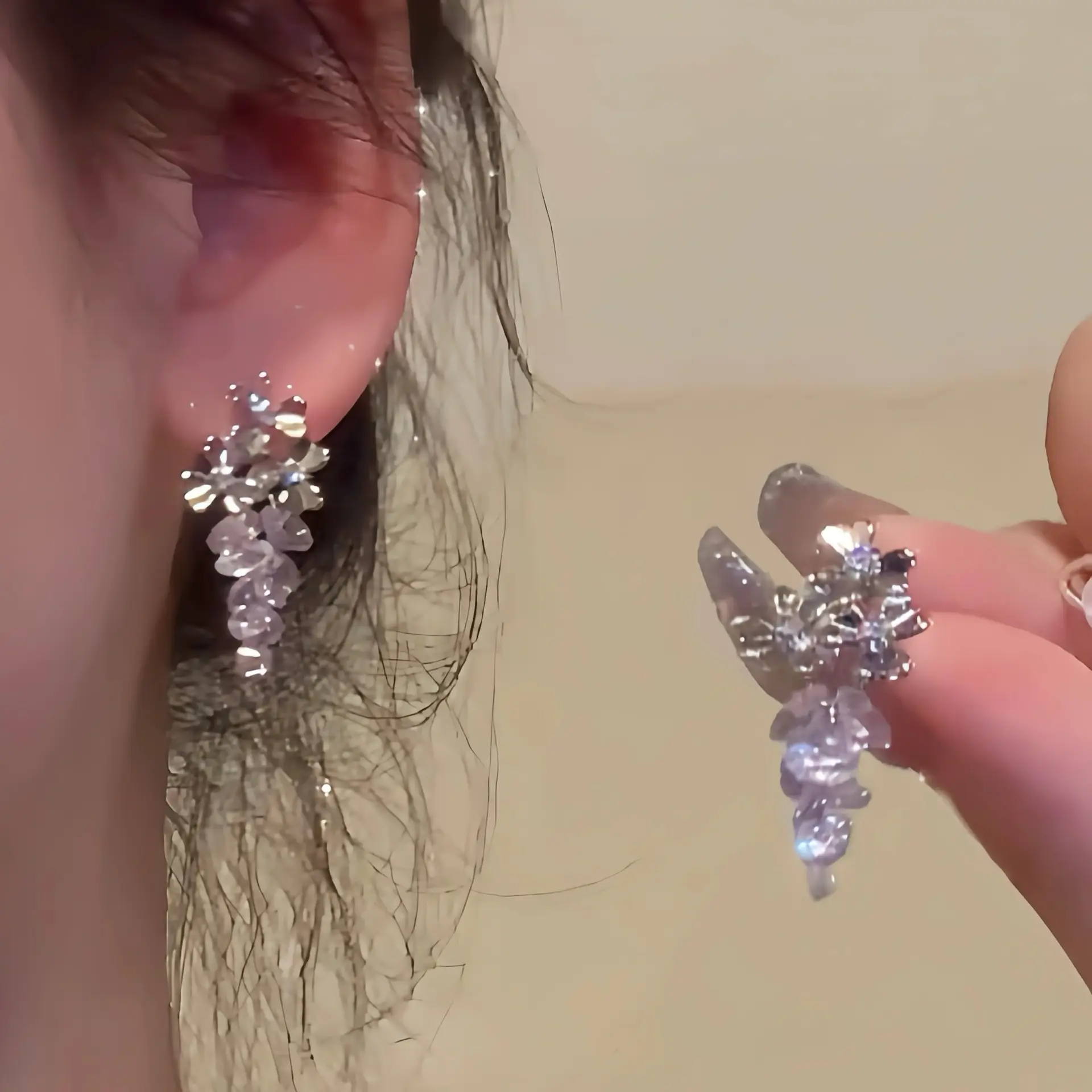 Silver Needle Tassel Earrings for Women Luxury Retro 2025 - Image 23