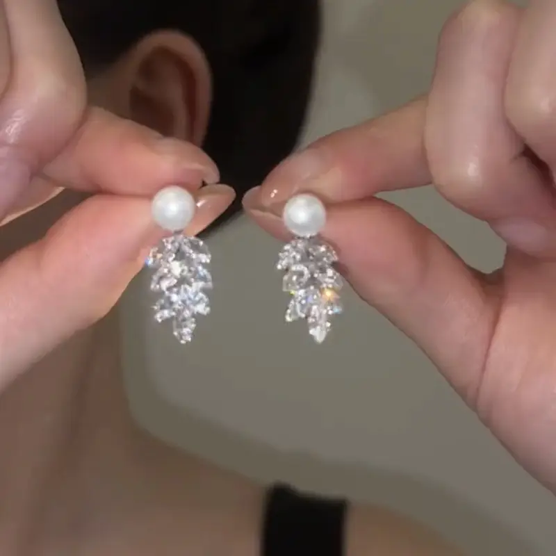 Silver Needle Tassel Earrings for Women Luxury Retro 2025 - Image 8