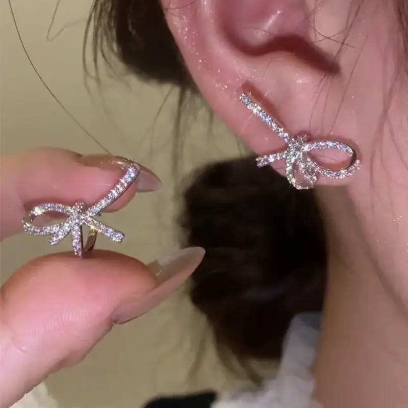 Silver Needle Tassel Earrings for Women Luxury Retro 2025 - Image 9
