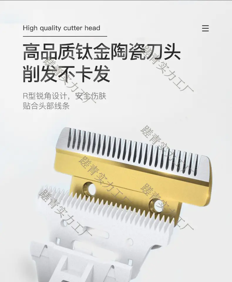 Adult Electric Hair Clipper with 4 Blades & USB Charging — feature 4