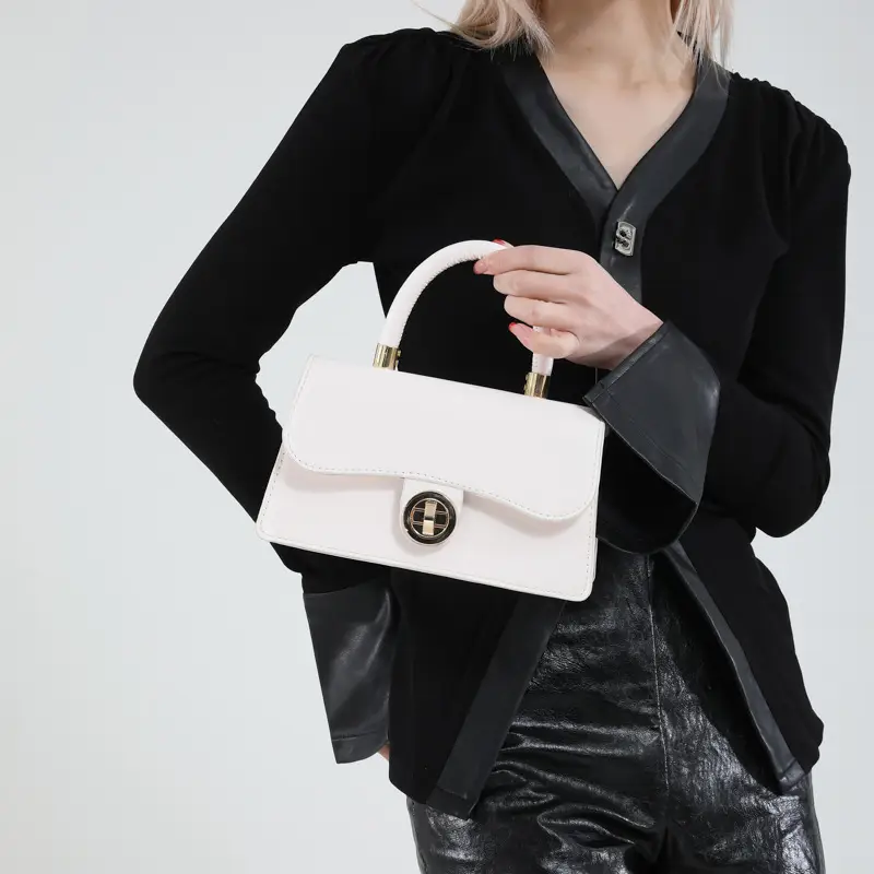Light Blue Korean Style Shoulder Crossbody Bag for Women - Image 9