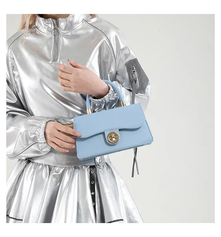 Light Blue Korean Style Shoulder Crossbody Bag for Women — feature 28