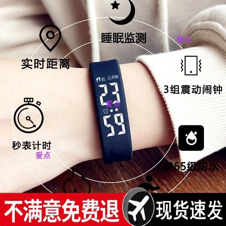 Green Digital Smart Watch with 360° Touchscreen - Image 6