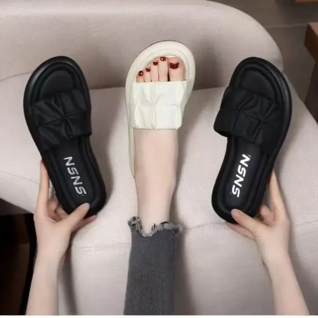 Women White Roman Sandals 2025 Summer — feature 14