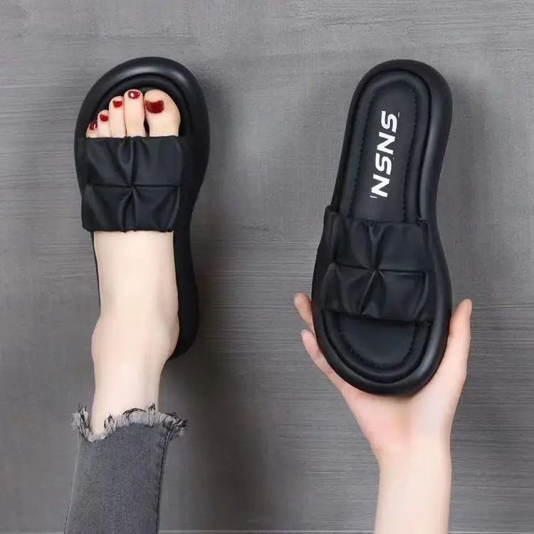 Women White Roman Sandals 2025 Summer — feature 8