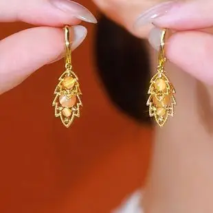Square Black Diamond Earrings for Women — feature 41
