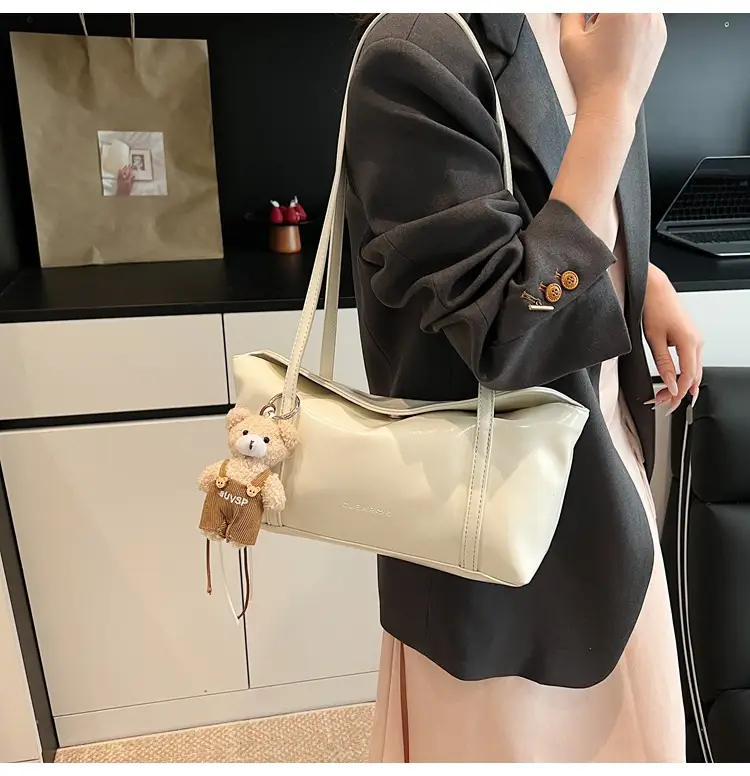 Pink Single Shoulder Underarm Pillow Bag for Women 2026 — feature 12
