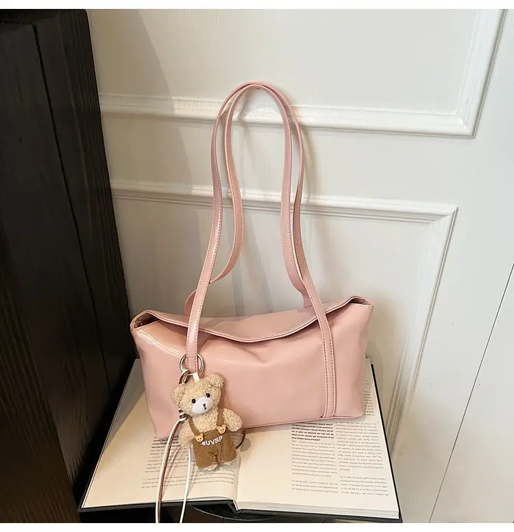 Pink Single Shoulder Underarm Pillow Bag for Women 2026 — feature 34