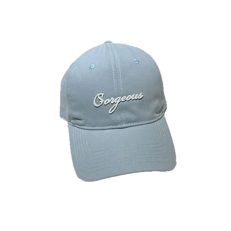 Women's Black Embroidered Baseball Cap with "Gorgeous" Text - Image 13