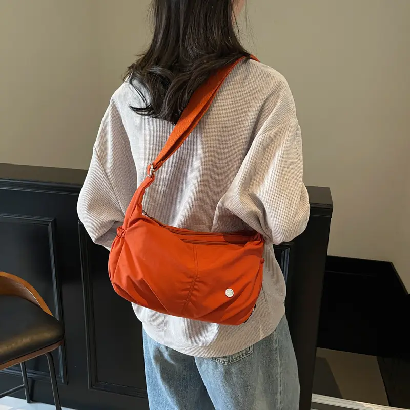 Lightweight Multi-layer Crossbody Bag Women Orange 2025 - Image 9