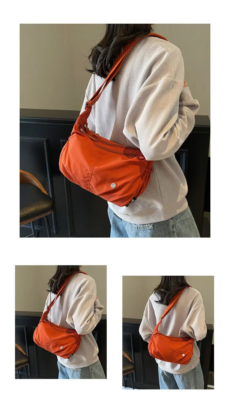Lightweight Multi-layer Crossbody Bag Women Orange 2025 — feature 17