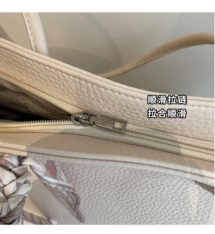 Women's Large Capacity Korean Style Tote Bag Beige — feature 4