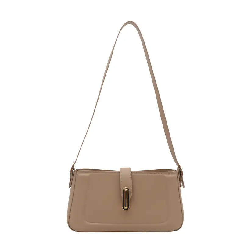 White Minimalist Square Shoulder Bag for Women - Image 10