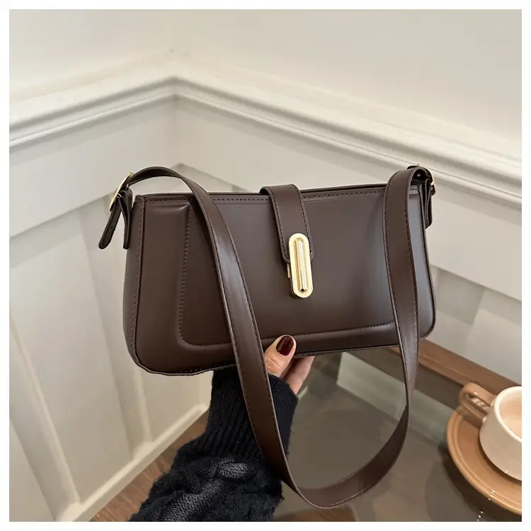 White Minimalist Square Shoulder Bag for Women — feature 24