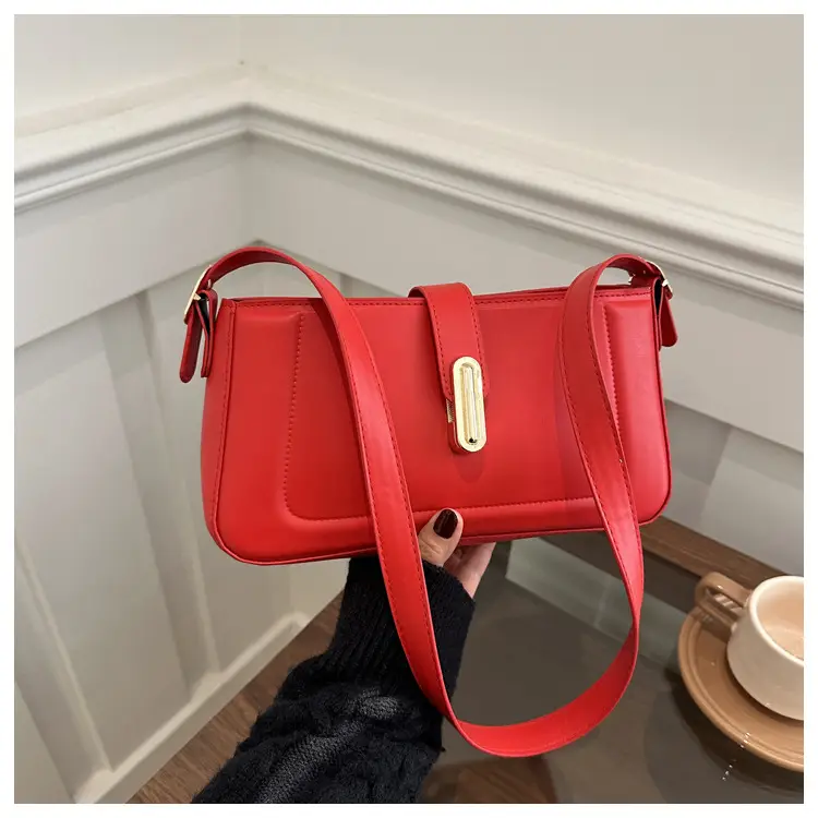 White Minimalist Square Shoulder Bag for Women — feature 26