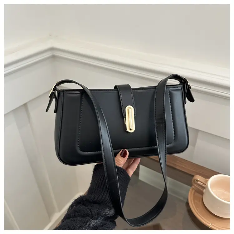 White Minimalist Square Shoulder Bag for Women — feature 28