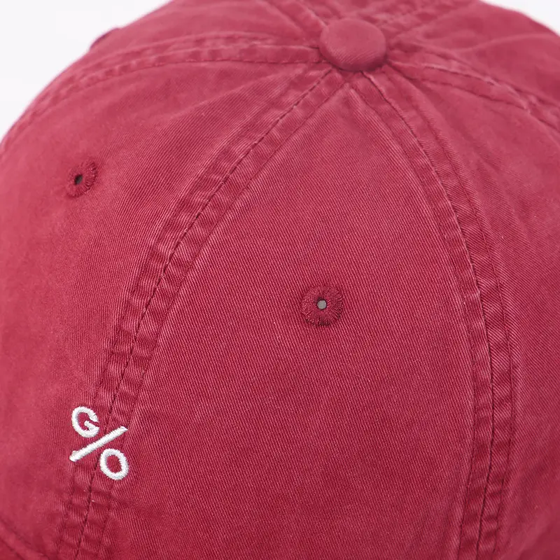 Women's Pink Embroidered Baseball Cap Summer Wear - Image 10