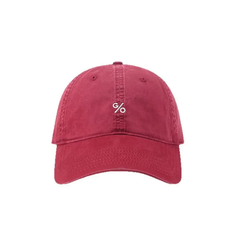 Women's Pink Embroidered Baseball Cap Summer Wear - Image 12