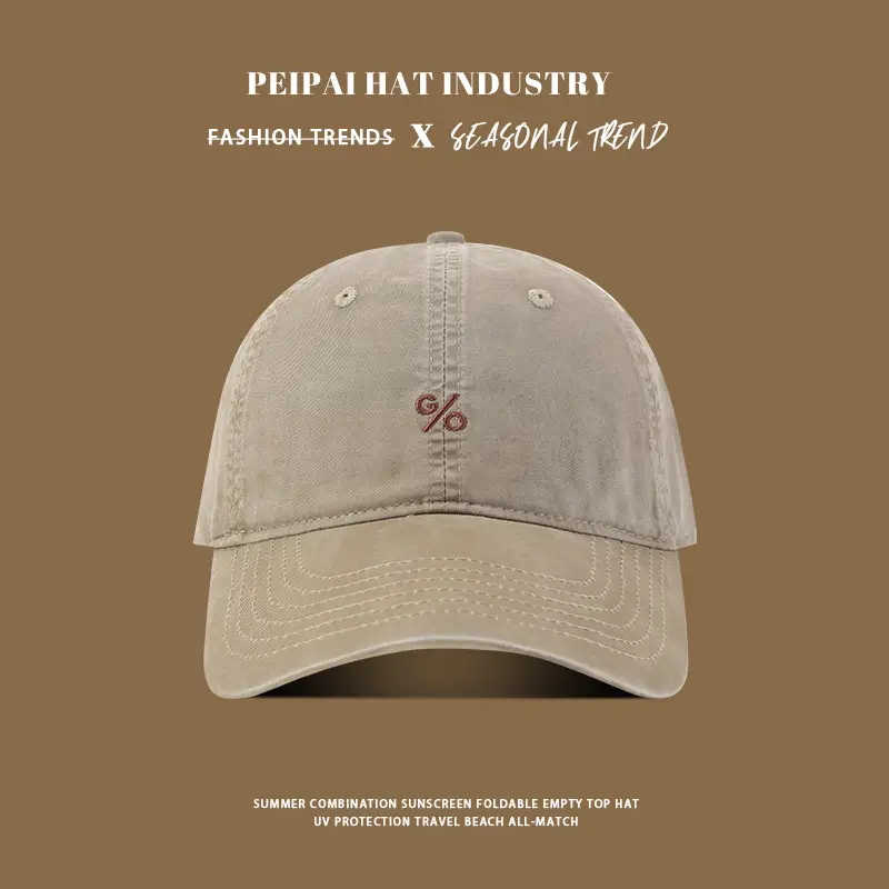 Women's Pink Embroidered Baseball Cap Summer Wear — feature 11