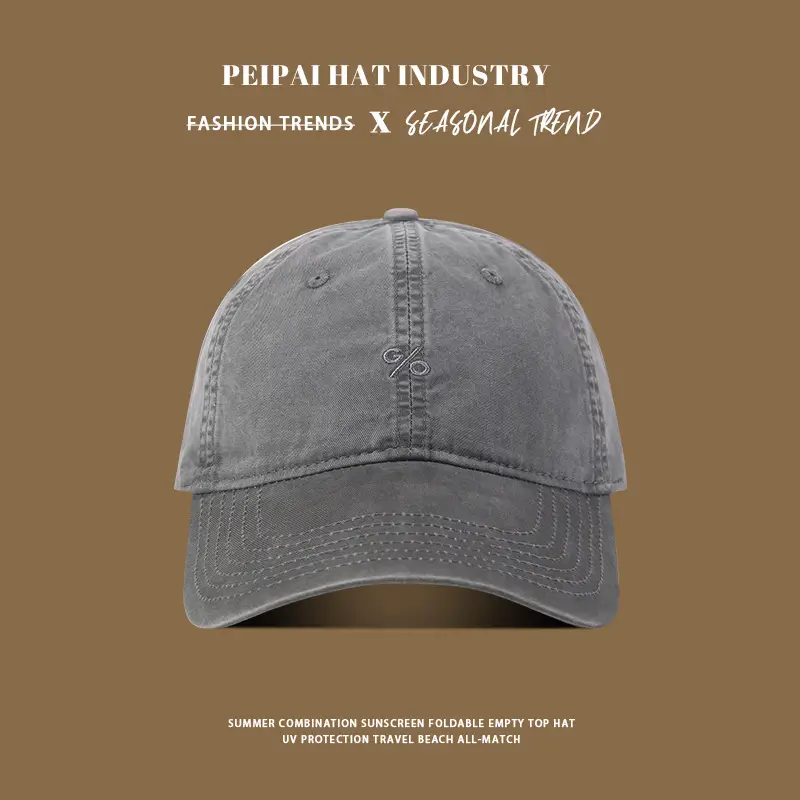 Women's Pink Embroidered Baseball Cap Summer Wear — feature 9
