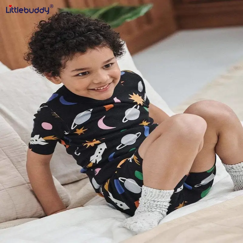 Cross-Border Kids Shorts Pure Cotton Boys Summer - Image 3