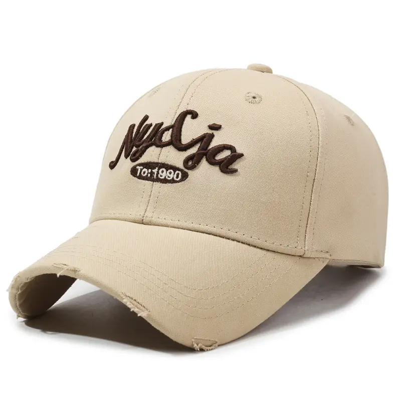 Neaia Embroidered Beige Baseball Cap for Men Women - Image 13