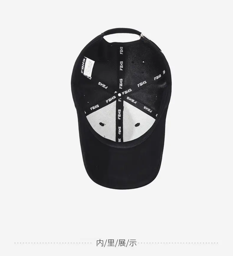 Black Vintage Baseball Cap for Men Women Street Fashion — feature 14