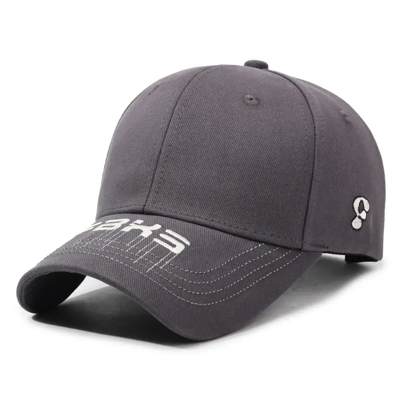 Black Vintage Baseball Cap for Men Women Street Fashion