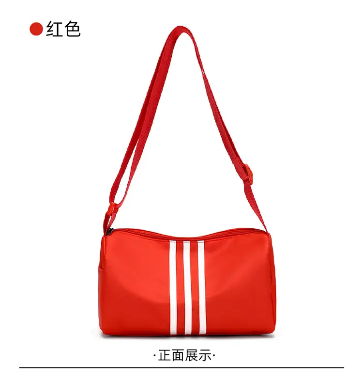 Red Japanese Crossbody Bag for Women Large Capacity Leather Goods — feature 21