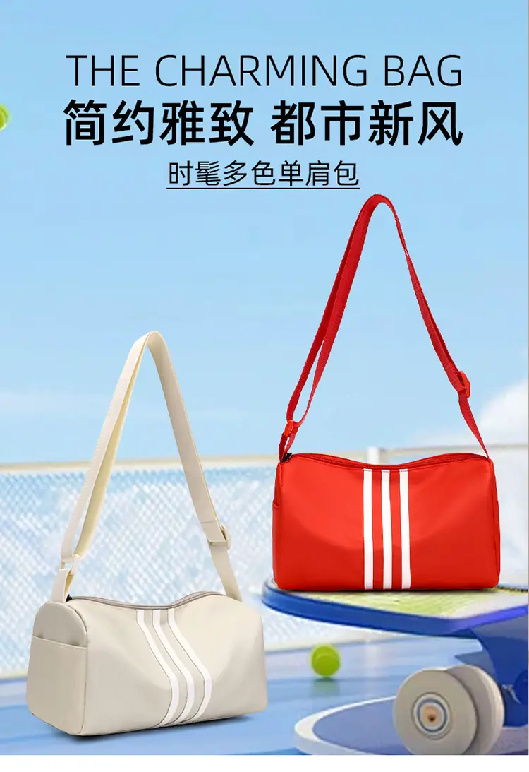 Red Japanese Crossbody Bag for Women Large Capacity Leather Goods — feature 4