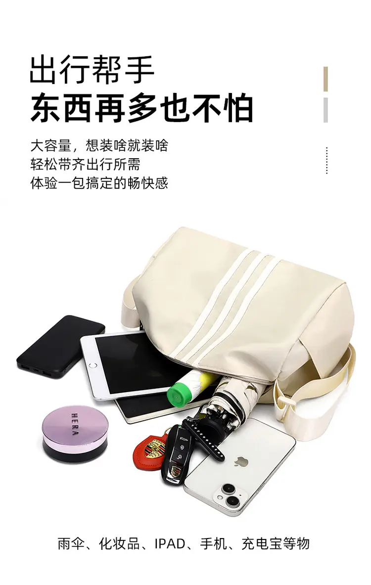 Red Japanese Crossbody Bag for Women Large Capacity Leather Goods — feature 9