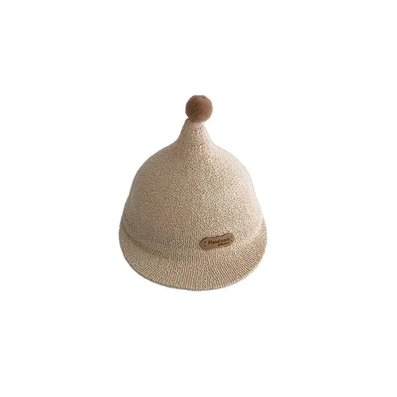 Blue Woven Duck Tongue Straw Hat for Kids