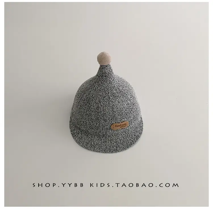 Blue Woven Duck Tongue Straw Hat for Kids — feature 11