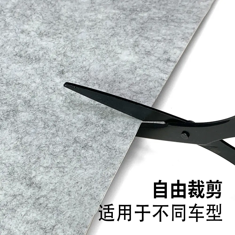 Cross-border hot selling self-adhesive flocking cloth 1mm adhesive flocking cloth black felt easy to cut easy to stick — feature 6