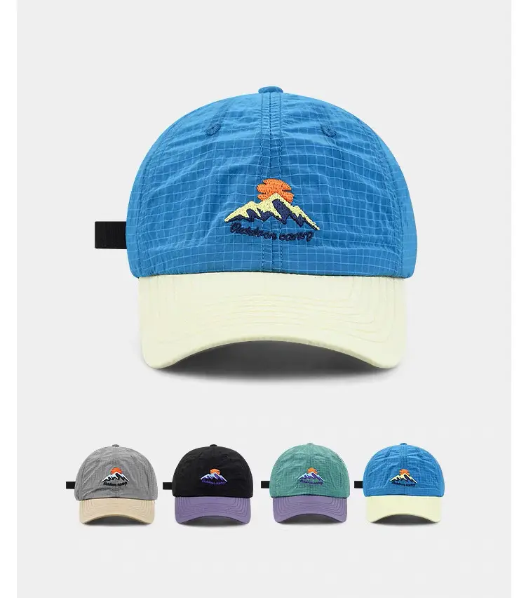 Women Blue Mountain Cap Summer Sunscreen — feature 1