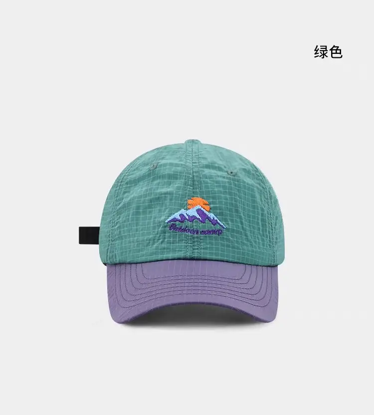 Women Blue Mountain Cap Summer Sunscreen — feature 12