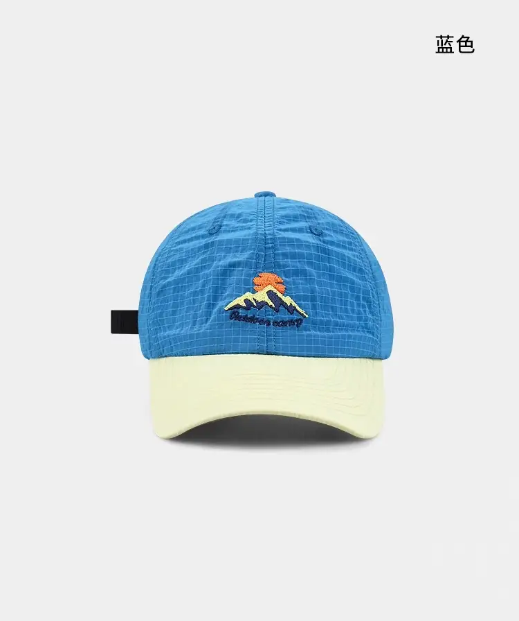 Women Blue Mountain Cap Summer Sunscreen — feature 13