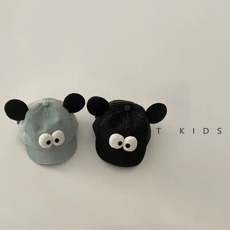 Baby Cap Spring Autumn Cute Big Eyes Short Bristle Cap - Image 5