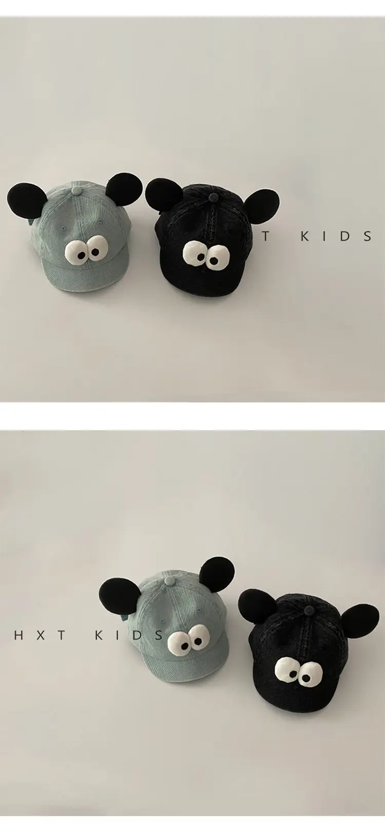Baby Cap Spring Autumn Cute Big Eyes Short Bristle Cap — feature 2