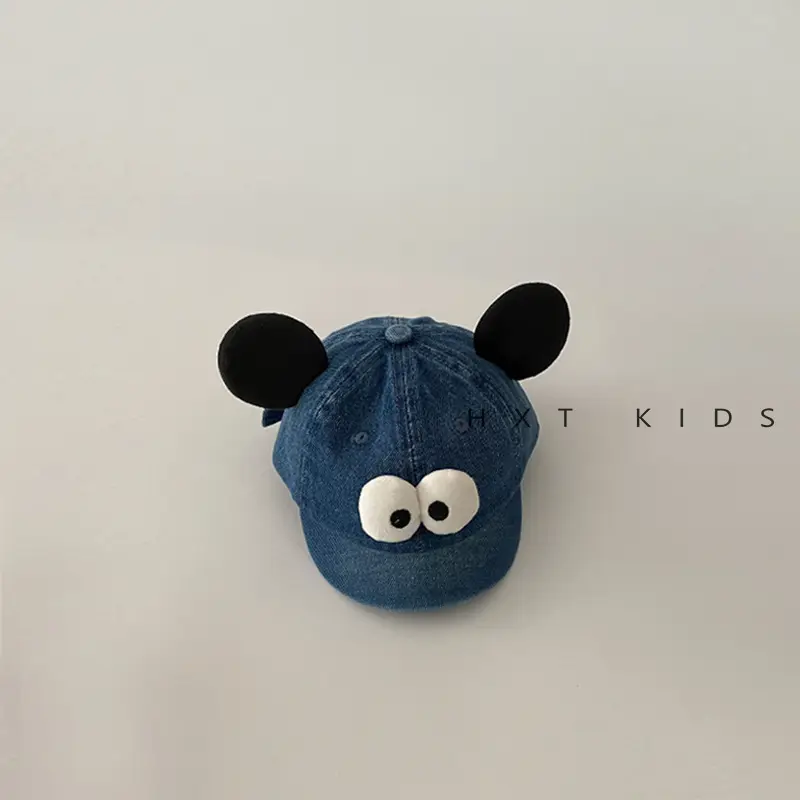 Baby Cap Spring Autumn Cute Big Eyes Short Bristle Cap - Image 2