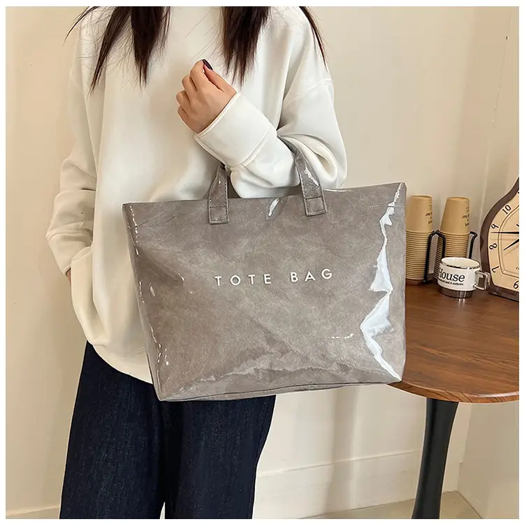 Transparent Waterproof Jelly Bag for Work Commute — feature 8