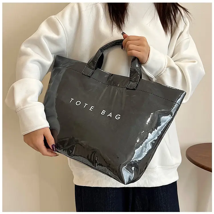 Transparent Waterproof Jelly Bag for Work Commute — feature 9