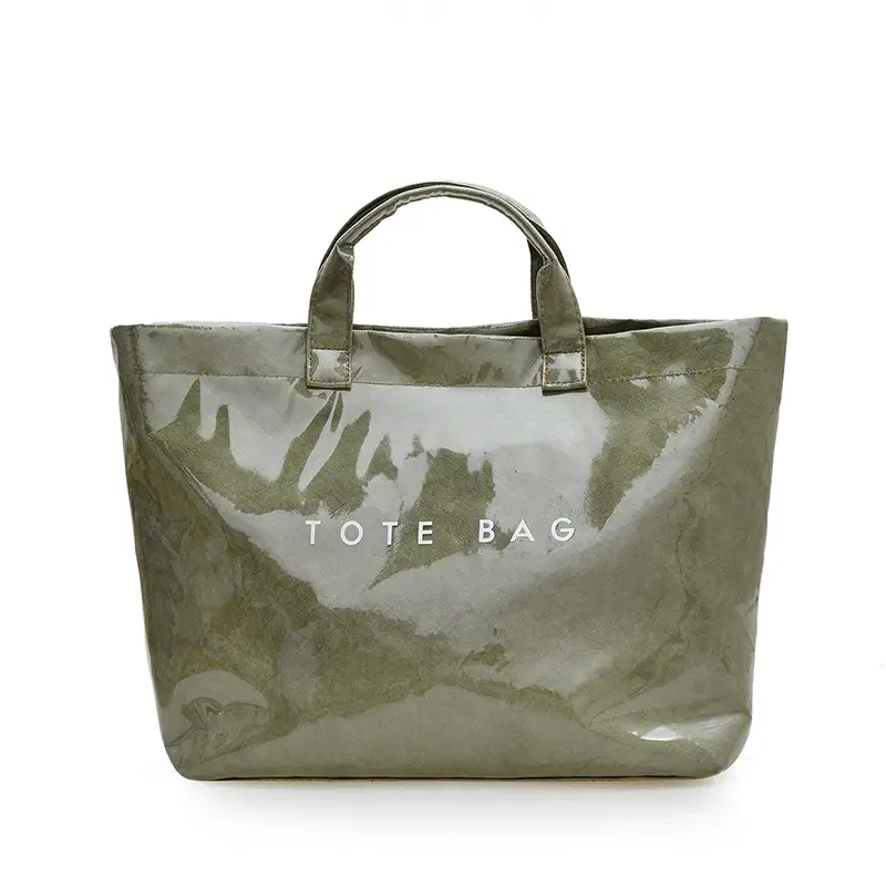 Transparent Waterproof Jelly Bag for Work Commute